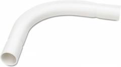 Univolt Normal Bend Slip Type 25mm White